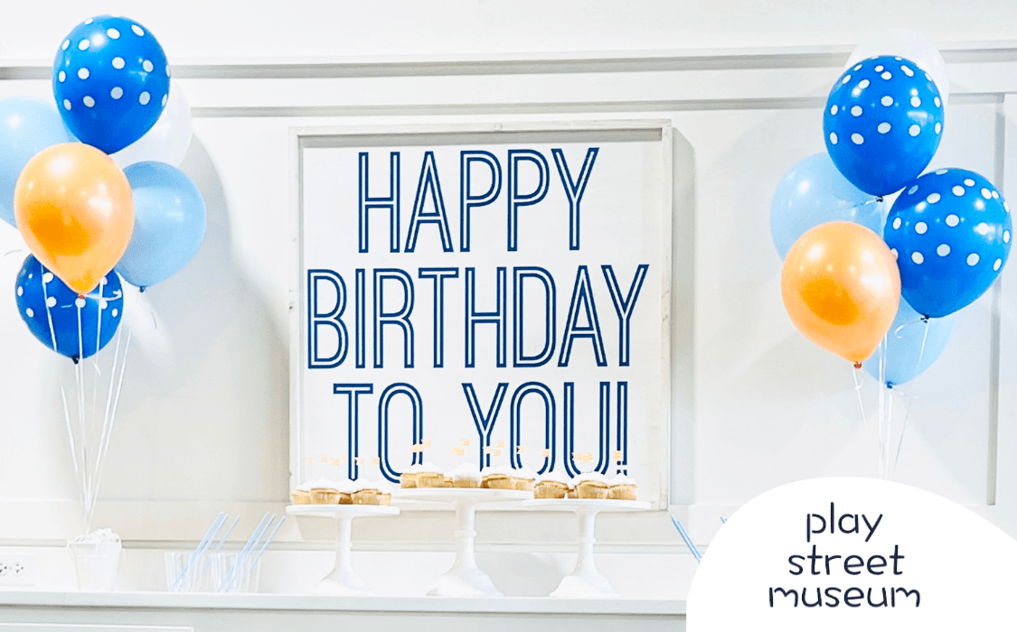 Cover image of package: "Sweet & Simple Party | Playstreet Museum"