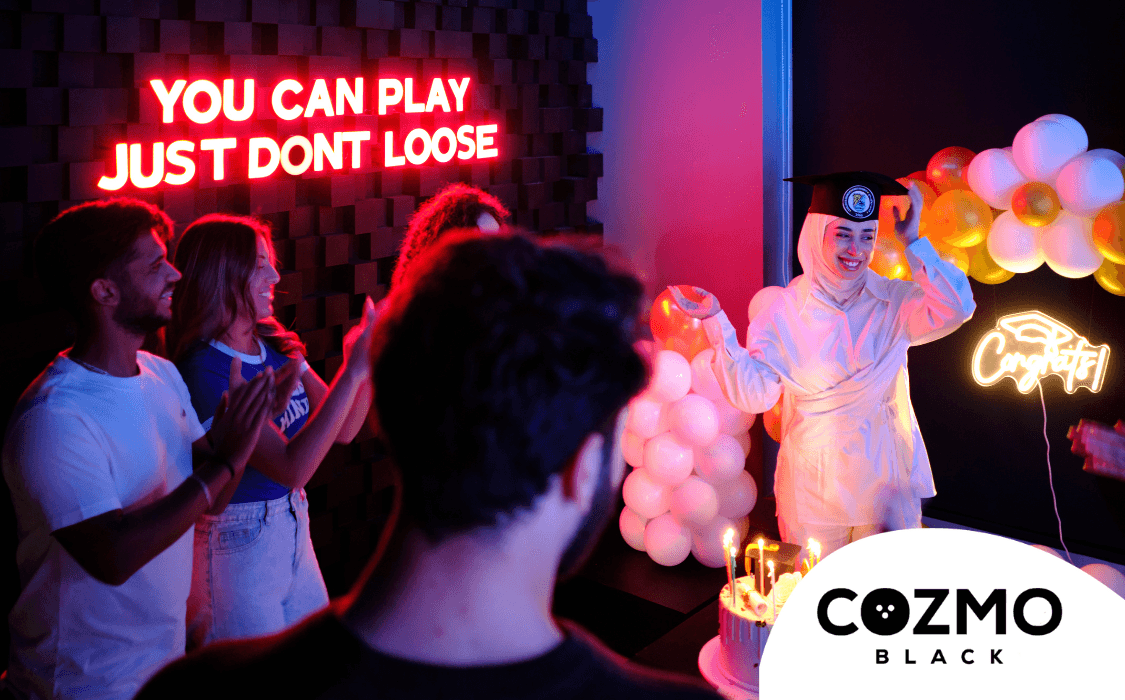 Cover image of package: "Celebration Package | Cozmo Black"