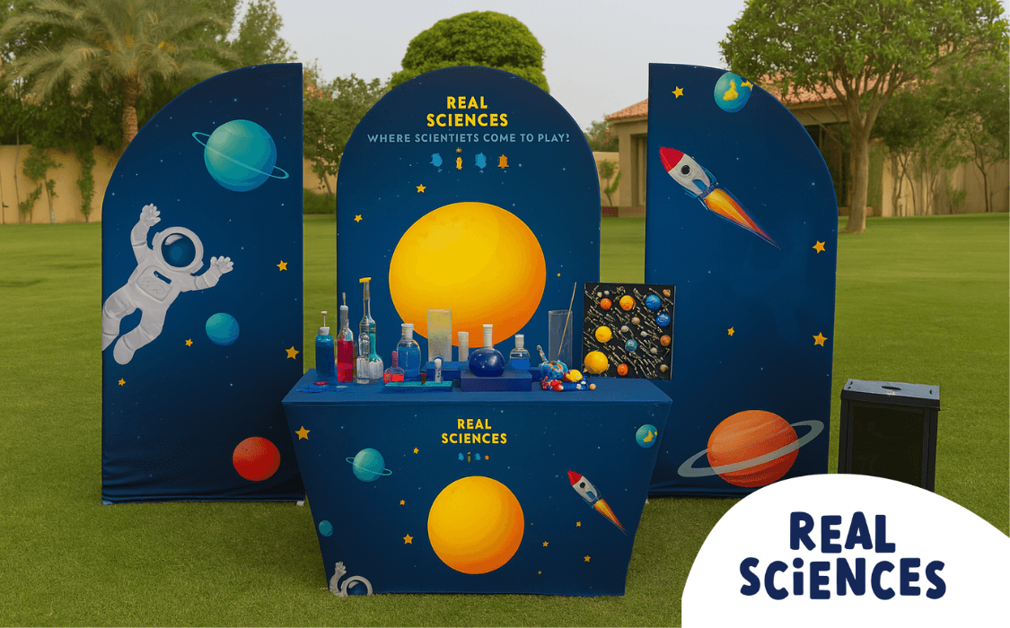 صورة الغلاف لباقة حفلة بالبيت: "عرض علوم الفضاء"