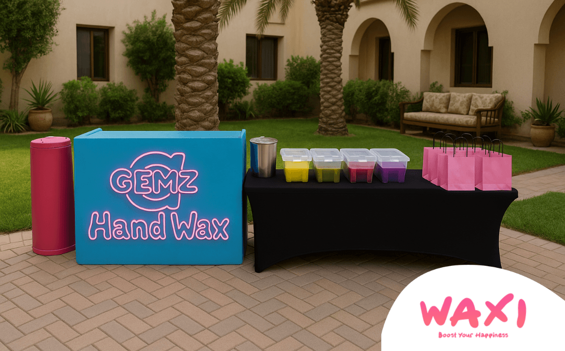 صورة الغلاف لباقة حفلة بالبيت: "ستيشن شمع اليد"