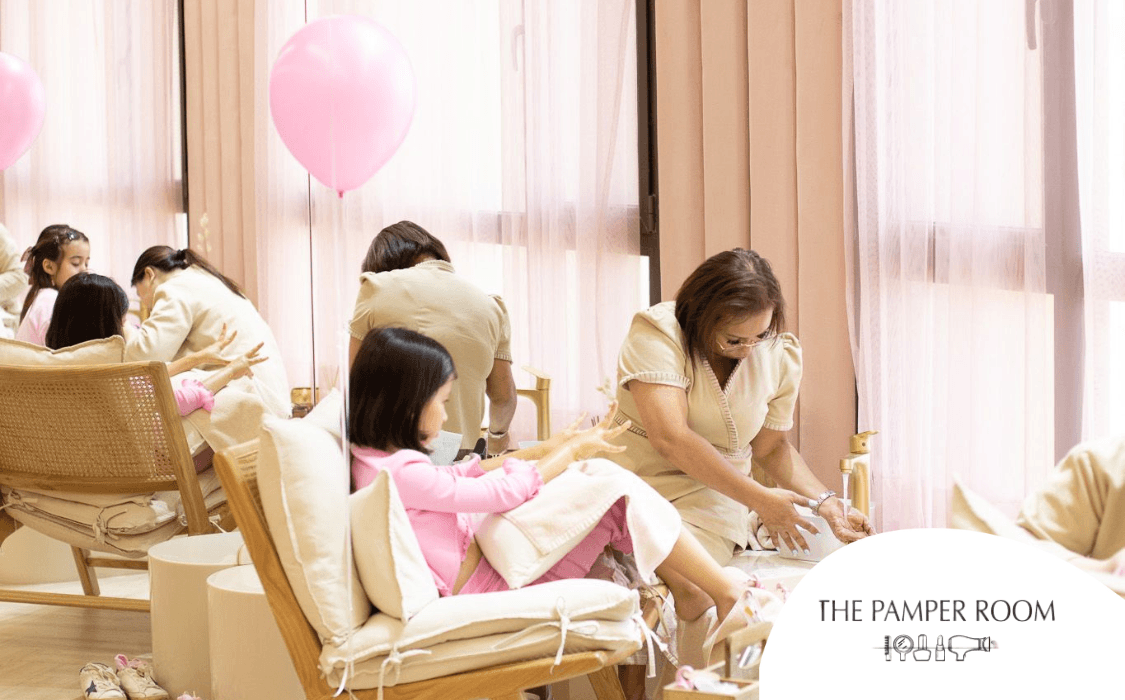 Cover image of package: "The Princess Playdate | The Pamper Room"