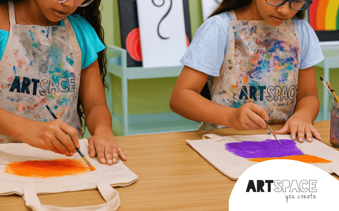 Cover image of package: "Tote Bag Painting | Artspace Studio"