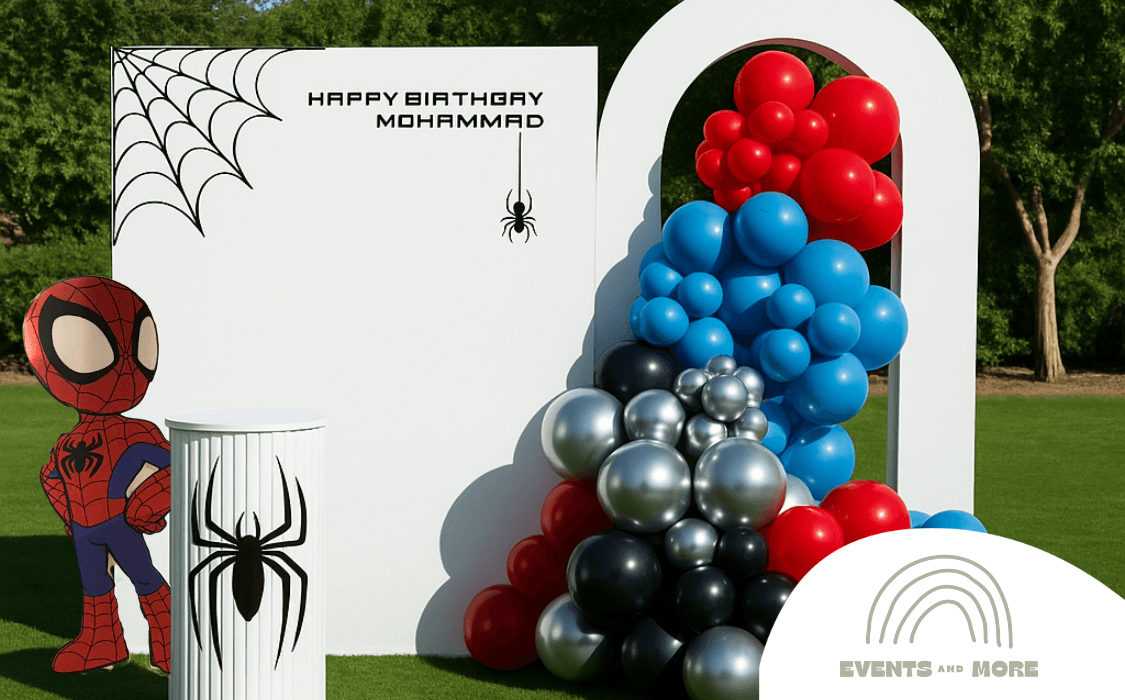 Cover image of home party package: "Superhero Party Package"
