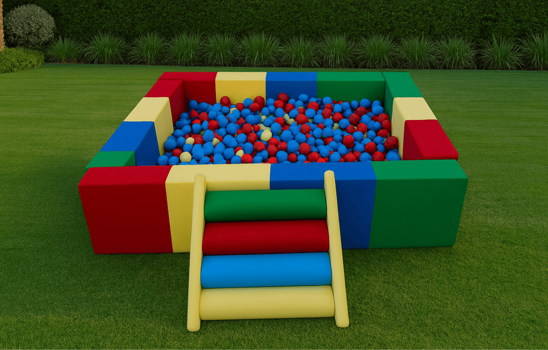 صورة حوض الكرات الملونة