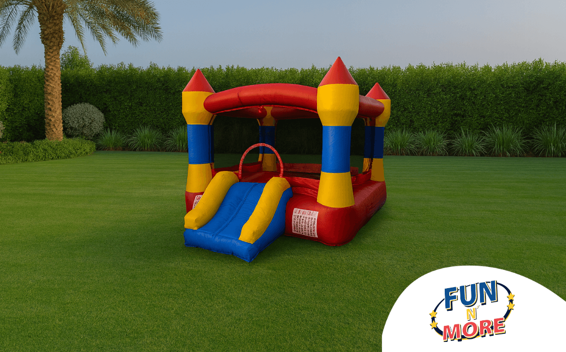 صورة الغلاف لباقة حفلة بالبيت: "نطاطية القلعة ملونة"