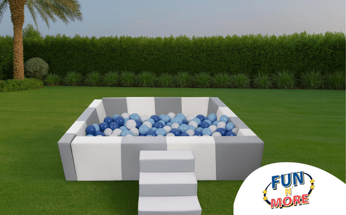 صورة الغلاف لباقة حفلة بالبيت: "حوض الكرات الأزرق"