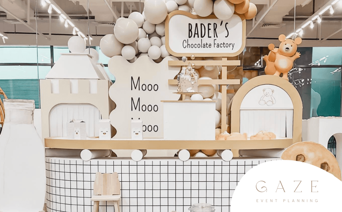 صورة الغلاف لباقة حفلة بالبيت: "حفلة مصنع الشوكولاتة"