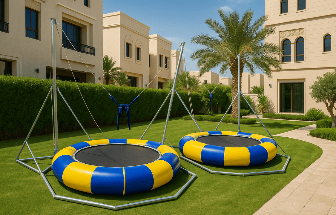 صورة ترمبولين بنجي لشخصين