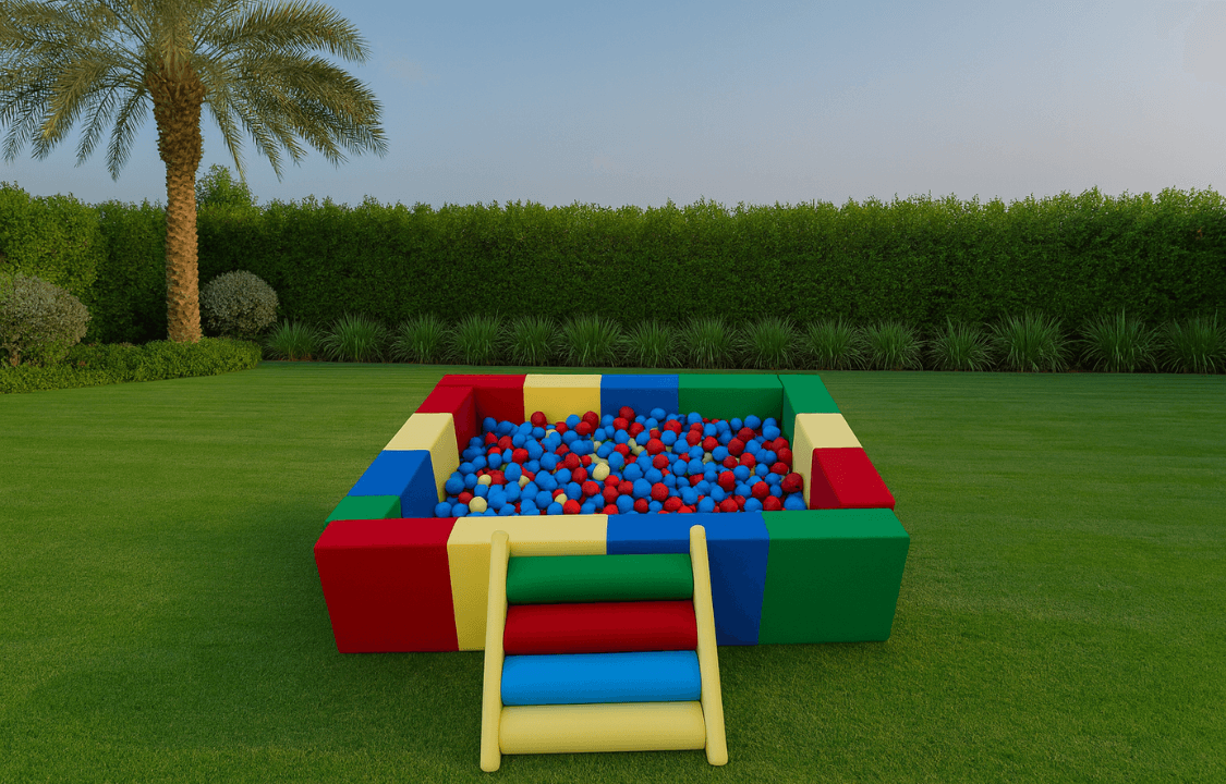 صورة حوض الكرات الملونة