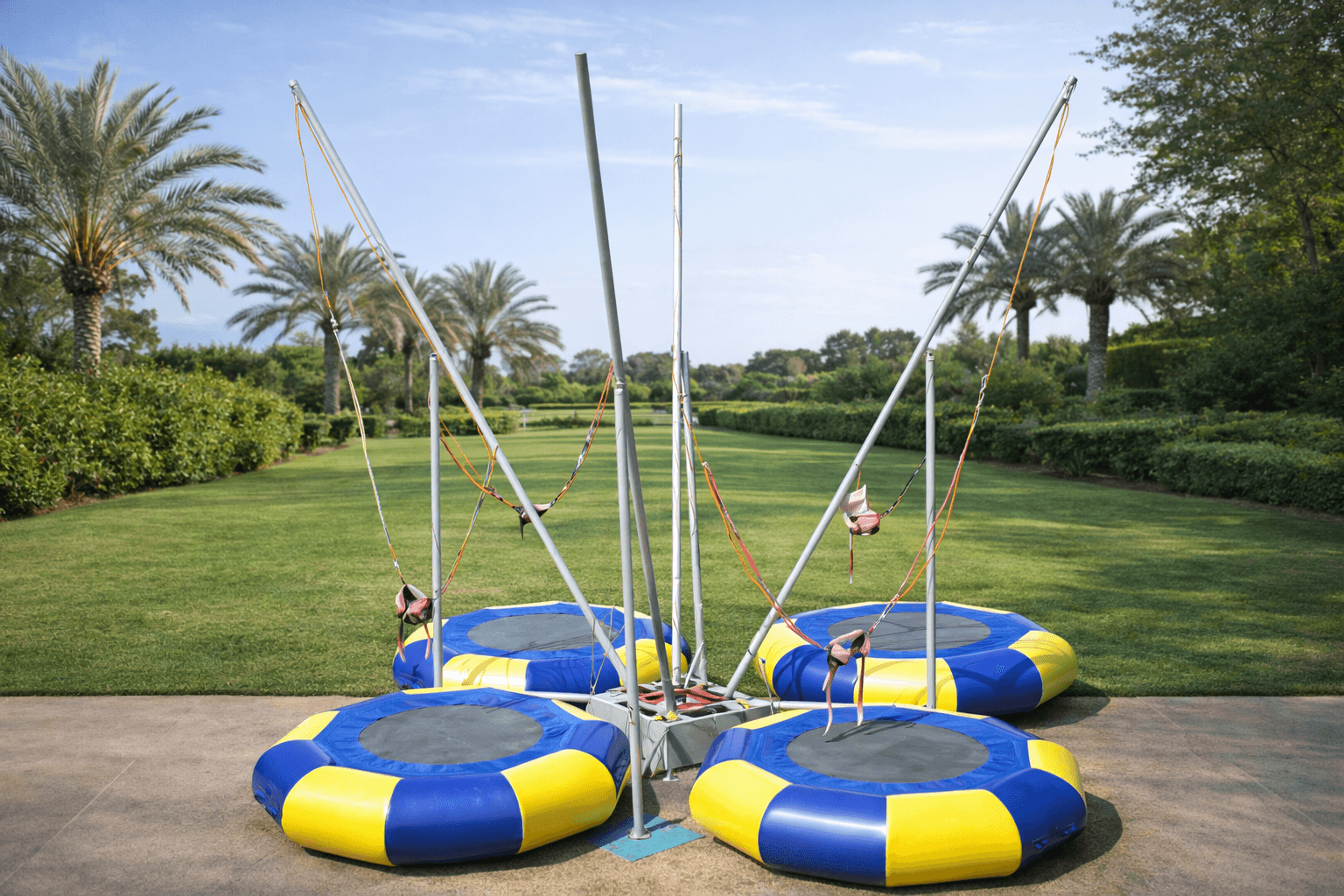 Image of Hydraulic Circular Trampoline