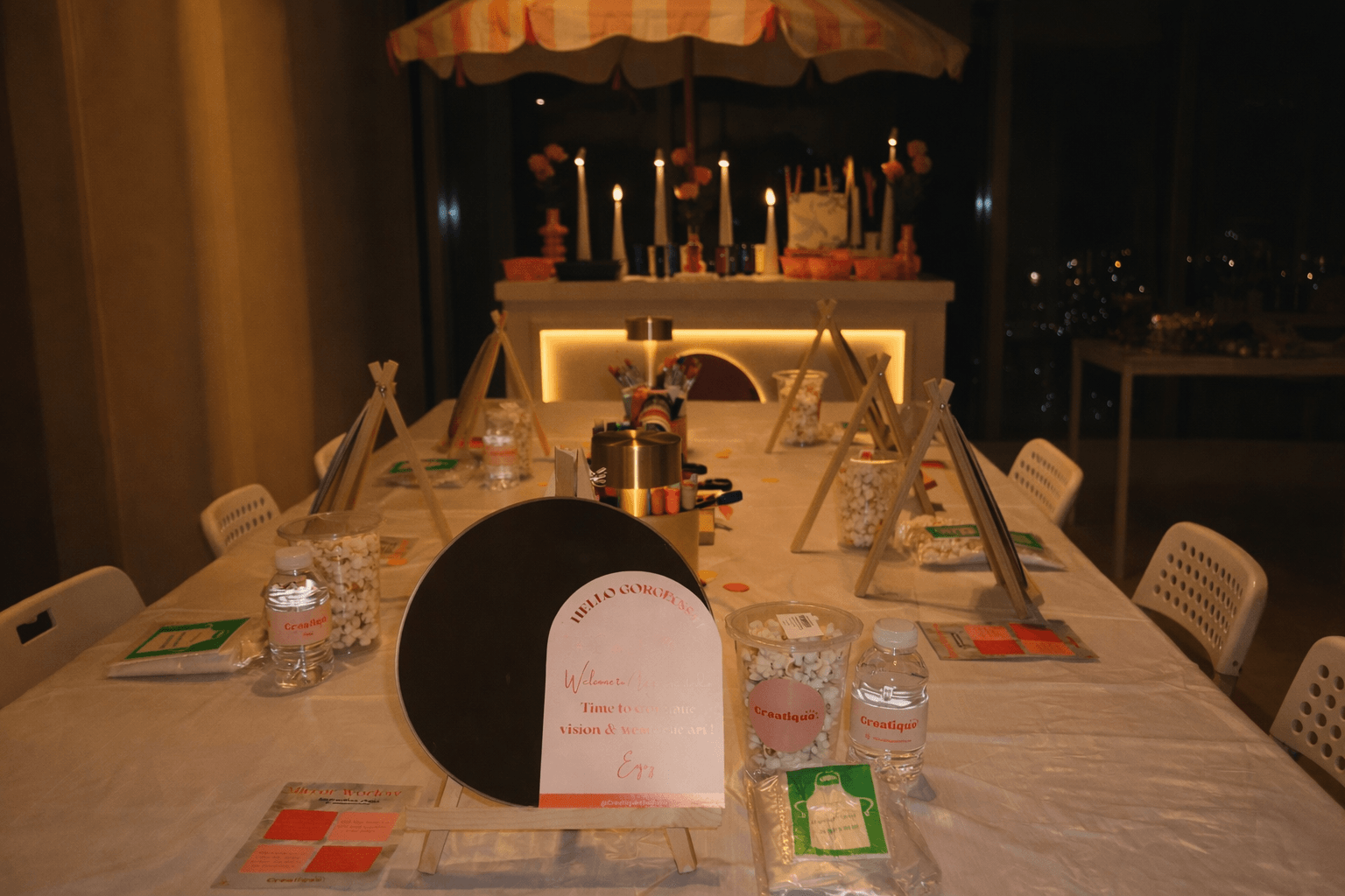 Cover image of home party package: "Mirror Decorating Workshop (Home)"