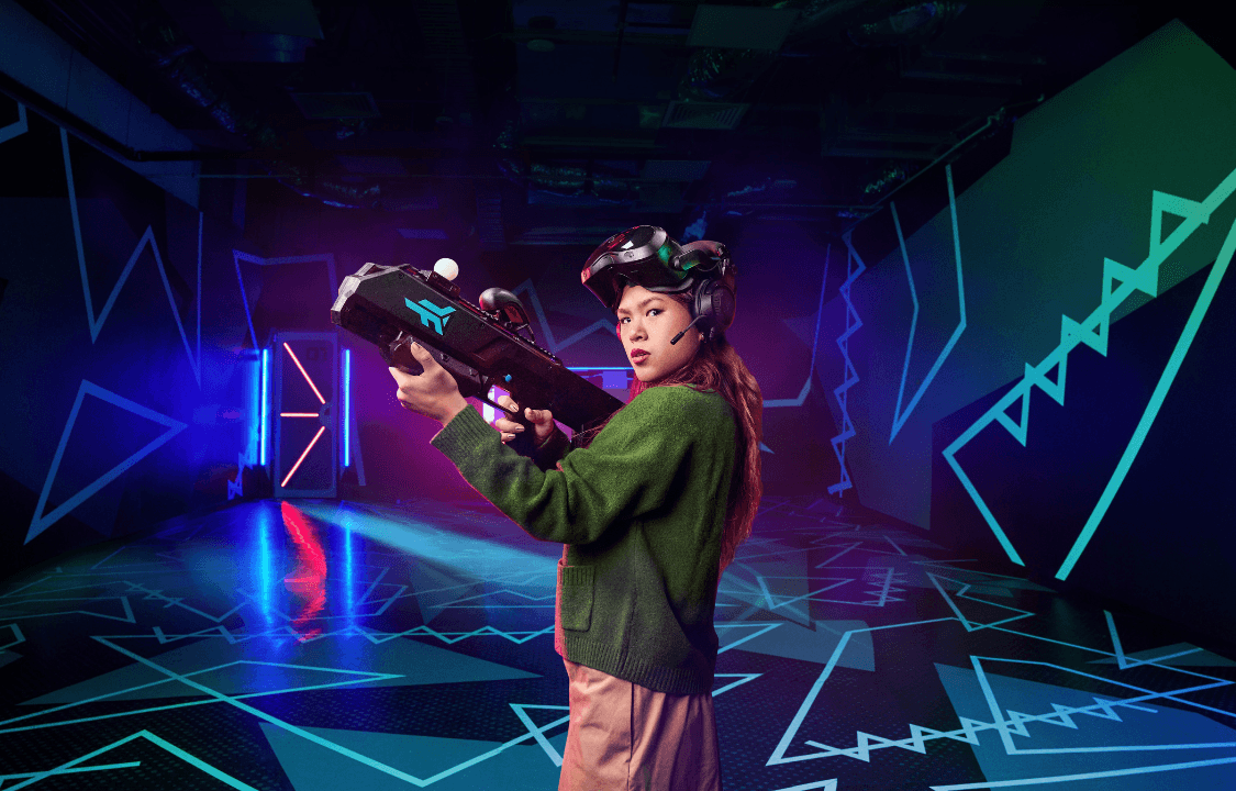 صورة حفلة الليزر ليمبو