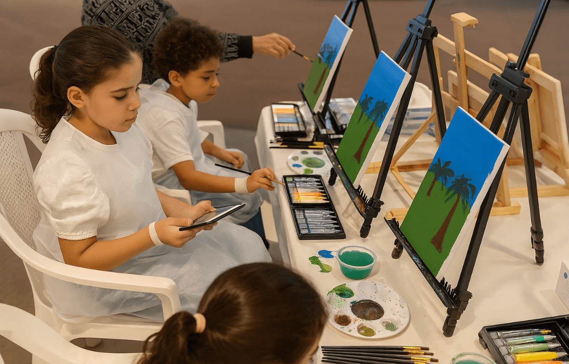 صورة ورشة الرسم