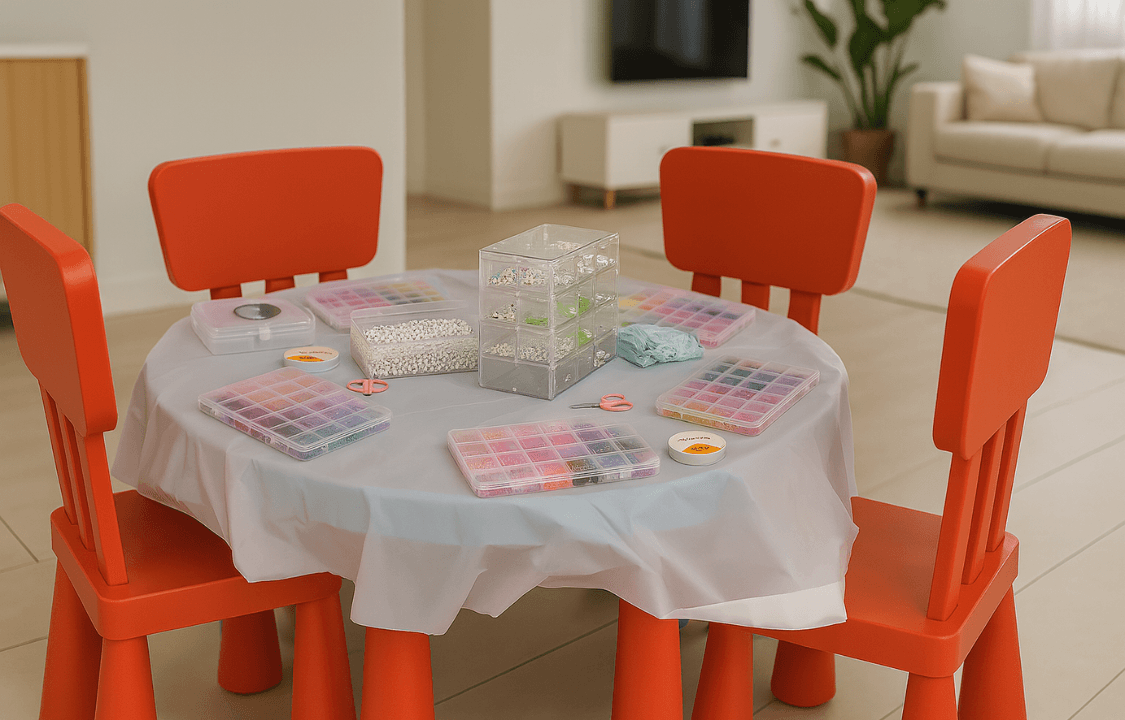 Cover image of home party package: "Beads Workshop"