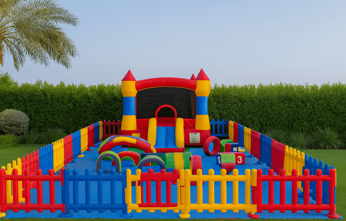 Cover image of home party package: "Colored Soft Playground"