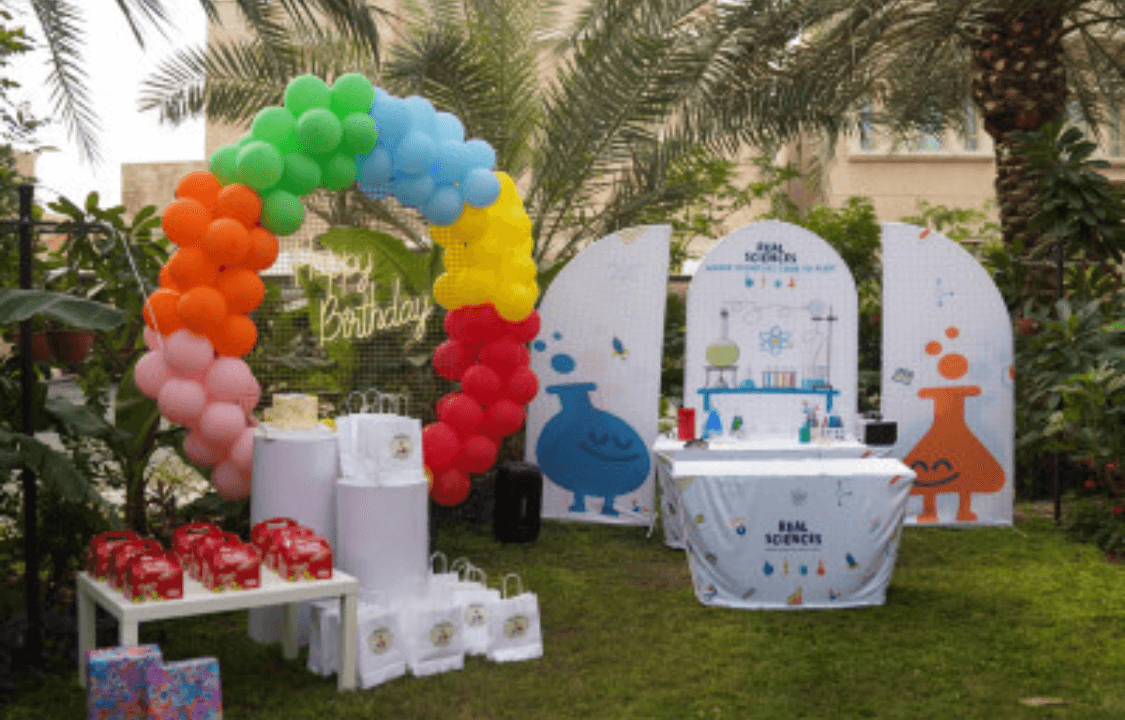 Cover image of home party package: "Ultimate Birthday Science Package"