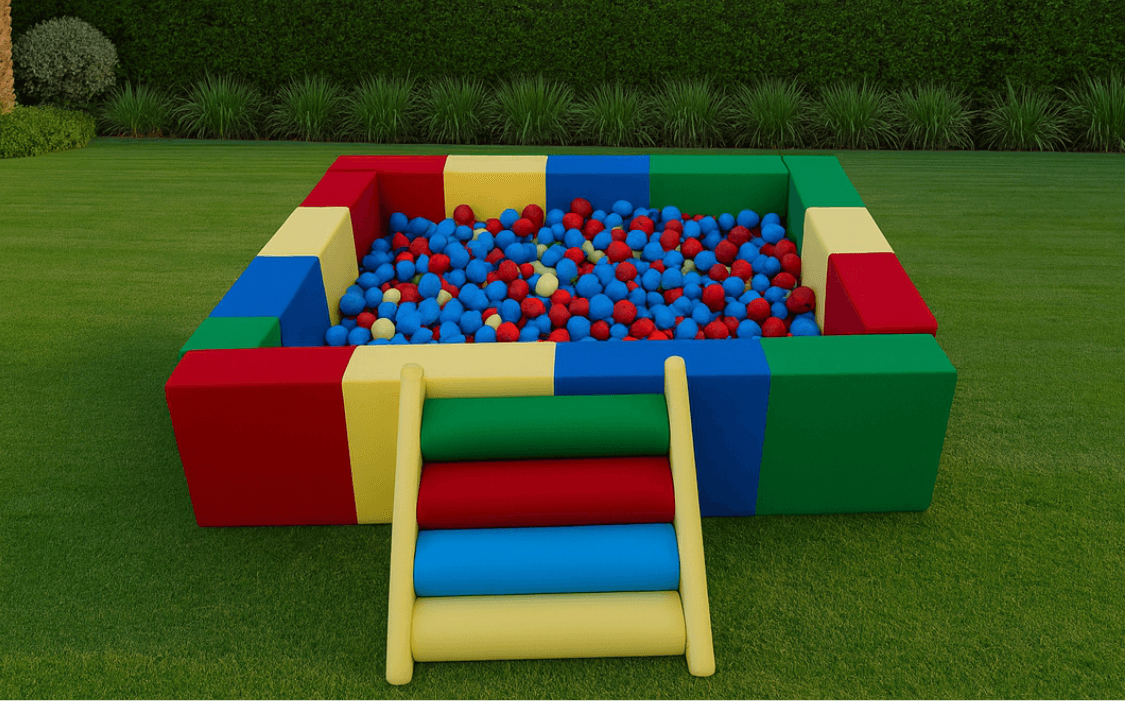 Cover image of home party package: "Colored Ball Pool"