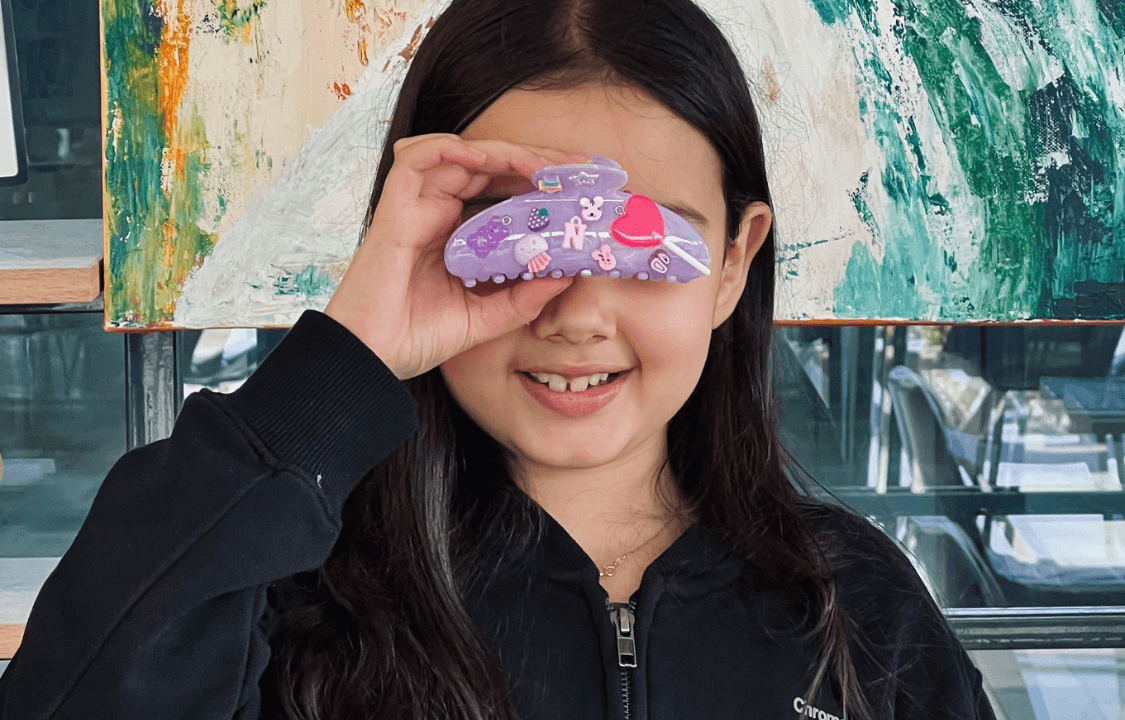 Cover image of home party package: "Hair Clip Decorating Station"