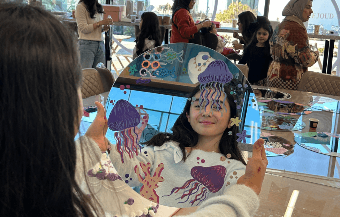 Cover image of home party package: "Mirror Painting Station"