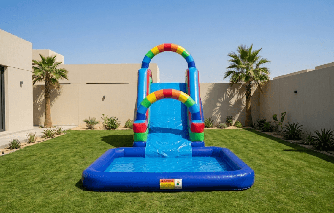 Image of Rainbow Water Slide