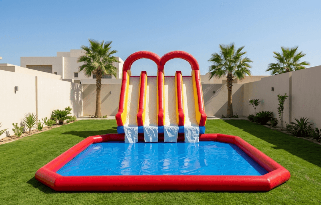 Image of Quad Water Slide