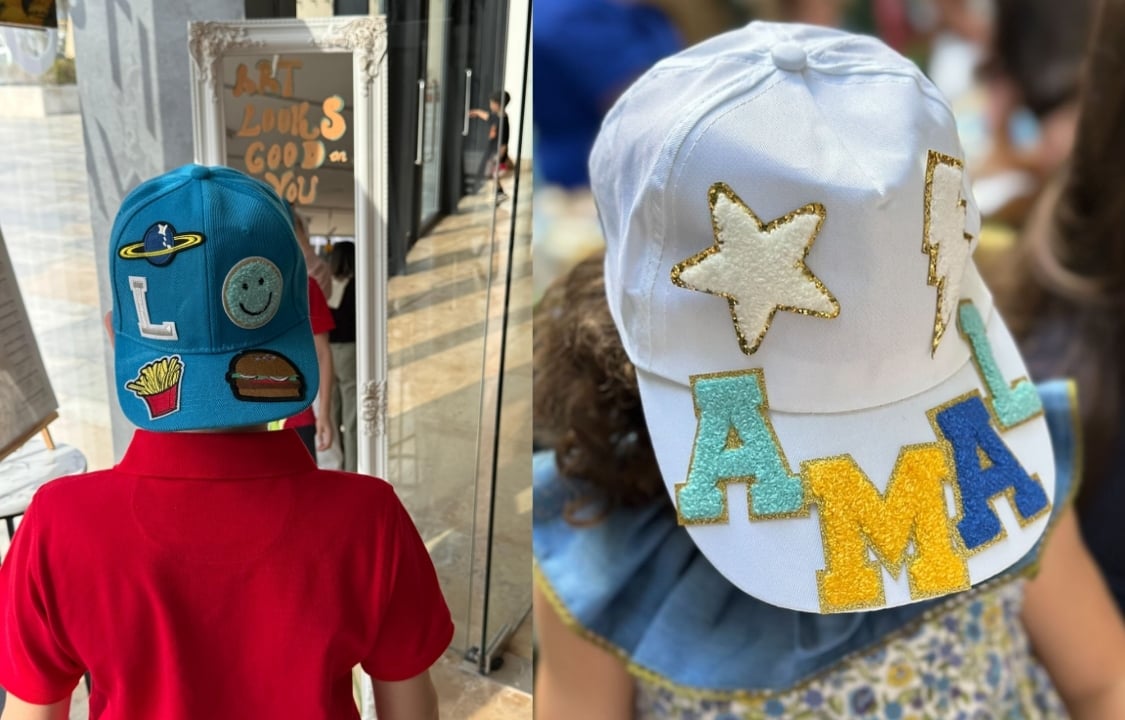 Image of Hats & Patches Decorating Station
